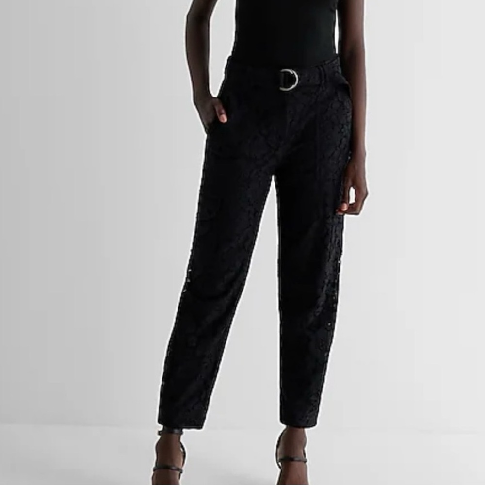 EXPRESS high rise ankle cargo pant (2 pairs)